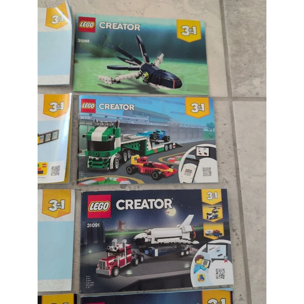 Lego Creator 3 in 1 Lot of 26 MANUALS ONLY